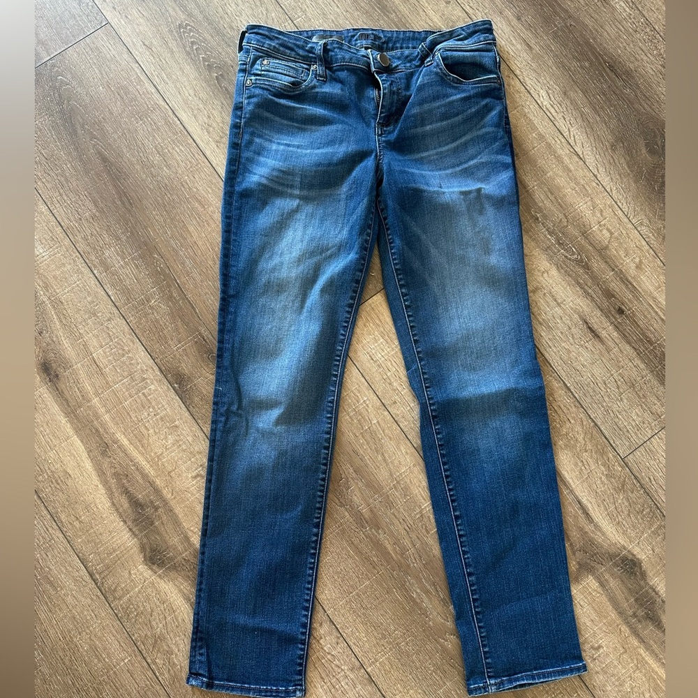 KUT Catherines Dark Blue Straight leg Jeans